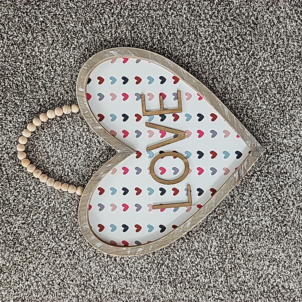 LOVE Wall Heart Sign